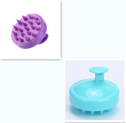 Silicone Shampoo Brush Massage Scalp Hair Brush 4813187618728