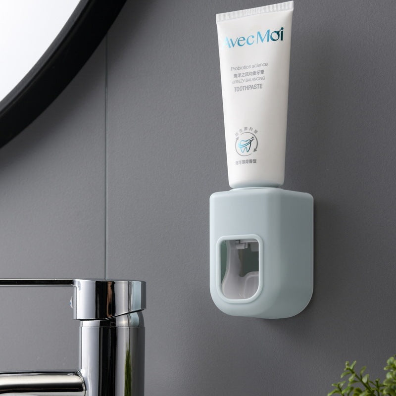 Nordic Automatic Toothpaste Dispenser Bathroom Bathroom No Punching On Walls Quantitative Extrusion Simple Lazy Toothpaste Ho