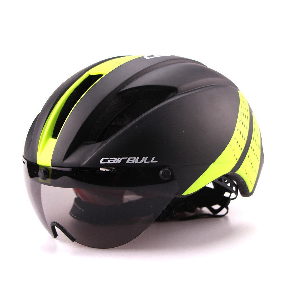 Bicycle Aero Helmet Cycling Helmet Road Mountain Integral Triathlon Bike Helmet Men Race Airo Time-Trial TT Bike Helmet 48295