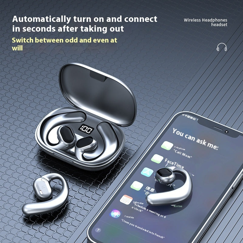 Ear-mounted Bluetooth Headset Non In-ear 482b490e 2cff 4753 9f3a d8319233d09c trans