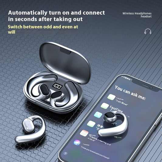 Ear-mounted Bluetooth Headset Non In-ear 482b490e 2cff 4753 9f3a d8319233d09c trans