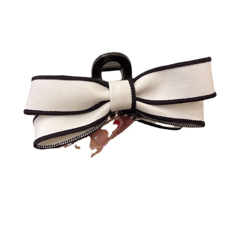 French Elegant Bow Claw Clip Girls Spring And Summer 483b9b89 d52b 4994 94e3 41543a5ec114