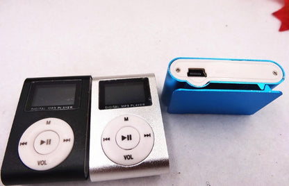 Metal clip mp3 card player cute mini sports iron clip MP3 484227457660
