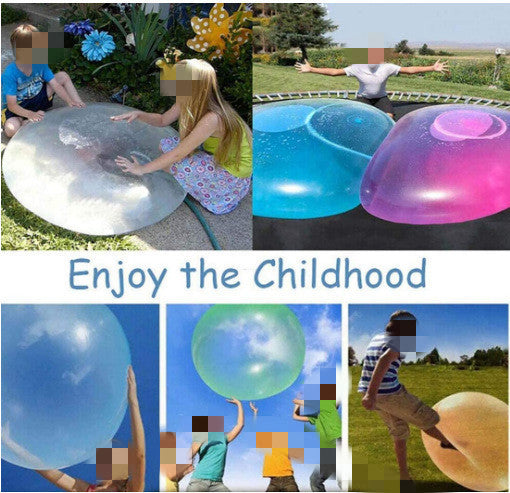 Inflatable ball transparent bubble ball toy 4867034497922