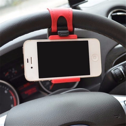 Car Steering Wheel Phone Clip Mount Holder Universal Bike Auto Camera GPS Stand Bracket For Phone - 图片 4