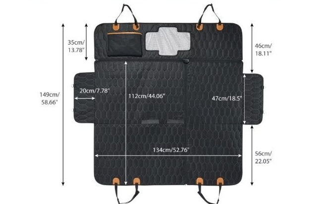 Machine Washable Three-in-one Multifunctional Cat And Dog Travel Car Mat 488987c4 5d53 4288 b14f fda29967b784