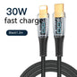 Low Temperature Fast Charging Transparent Data Cable - 图片 10