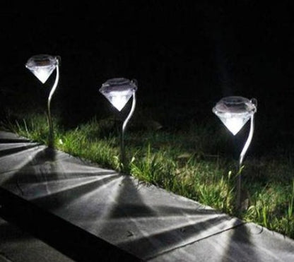 Solar Powered Garden Diamond Light 489323406429