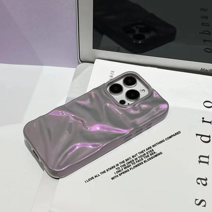 Colorful Purple Water Ripple Phone Case Three-dimensional 48947864 7d71 4853 b664 5de86f954e7e