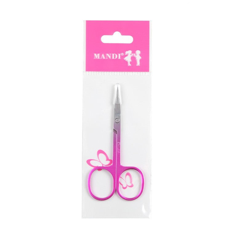 Stainless Steel Color Titanium Eyebrow Trimmer Makeup Beauty Small Scissors 4897267e 526e 4147 8772 a482831c259f