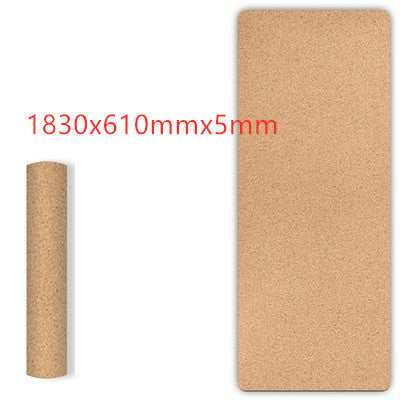 Portable Cork Yoga Non-Slip Exercise Mat Composite Environmentally Friendly TPE 489935748575