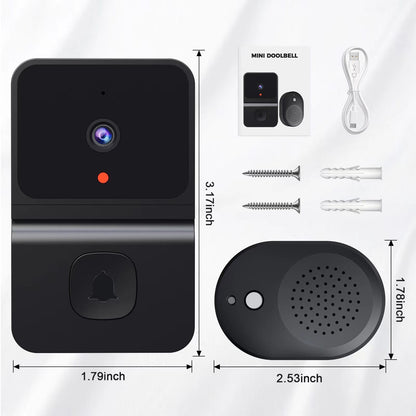 Z30 Intelligent Visual Doorbell Dingdong High Definition Surveillance Video Intercom 48ac1186 f958 48e8 ac21 d6d86586b751