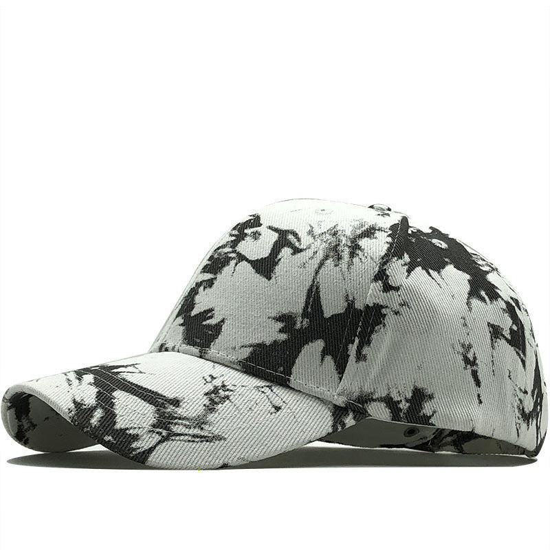 Tie-dye Baseball Peaked Cap Outdoor Casual Sun-proof Hat 48cf15ac 9470 499b 9b64 3bb566471f45