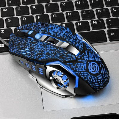 Macro Definition Gaming Competitive Office Home Metal Backboard Housing USB Wired Mouse - 图片 6