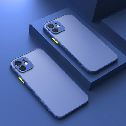 Contrasting Color Mobile Phone Hard Shell Anti-fall Frosted Protective Cover 49016c0c 39cc 45e1 b576 3a3d87753b6a
