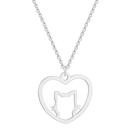 Cat Necklace 490923635654