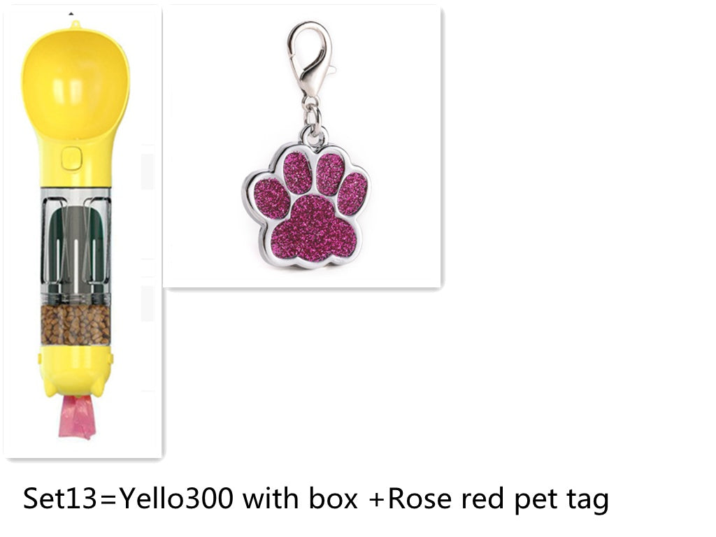 Pet multifunctional water cup Going with the dog 492a4967 d0c7 48f3 9b4b 9c20d3d58197
