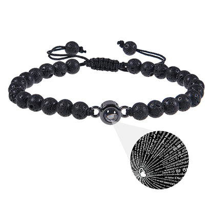 100 Languages Projection Bracelet Frosted - HD Wireless Product #7