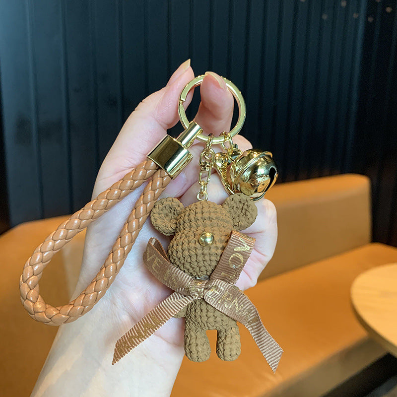 Wool Bear Keychain Creative Cartoon Resin Key Pendants 492db972 7b43 44cb 8f11 aade1aa339b1
