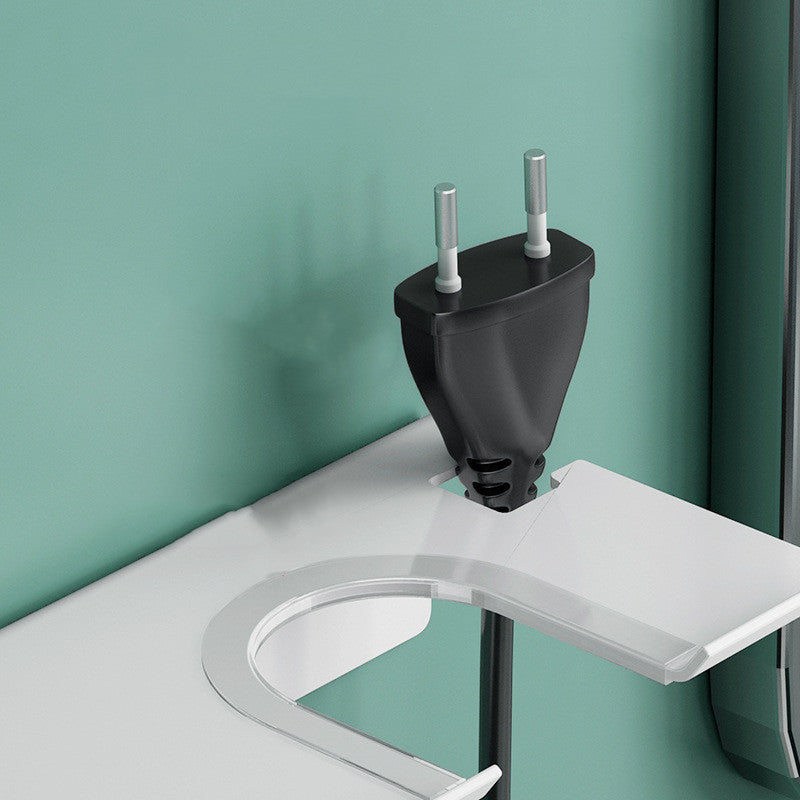 Punch-free Wall Hanging Bathroom Toilet Hair Dryer Rack Bracket 4931d1a1 0f5f 4590 a761 ff25f3c02410