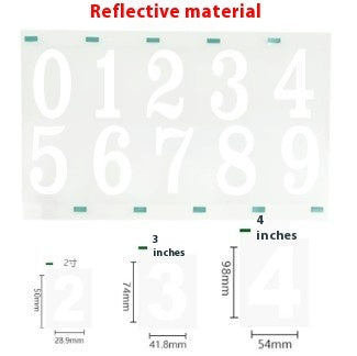 High Temperature Resistant Signboard Reflective Waterproof Pvc Adhesive Number Paper 493f8766 c33e 47d1 8dbd f029d0a2d957 tra