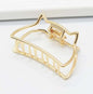 Minimalist wind metal clip hair clip 494524098122