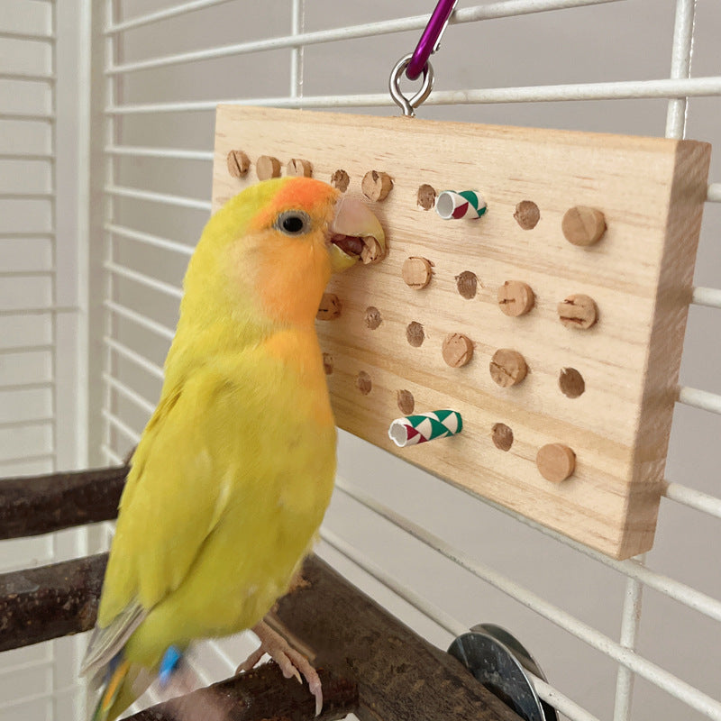Parrot Toys Training Decompression Hanging Solid Wood Keyboard Toy 49507099 f4cf 4053 9bb8 42c99d05689a