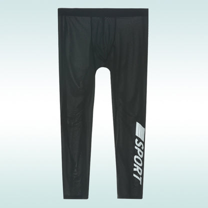 Ice Silk High Elastic Seamless Quick-drying Tight Ultra-thin Pajama Pants 4954608c 301a 4642 9a8b fb249f960bf9