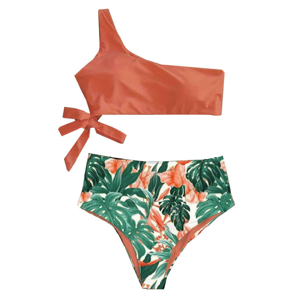 Split swimsuit female shoulder strap 4957306194016
