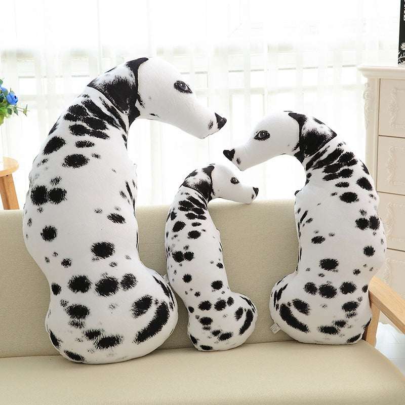 Funny 3D Dog Print Throw Pillow Creative Cushion Cute Plush Doll Gift Home Decor 4967096939 602317453