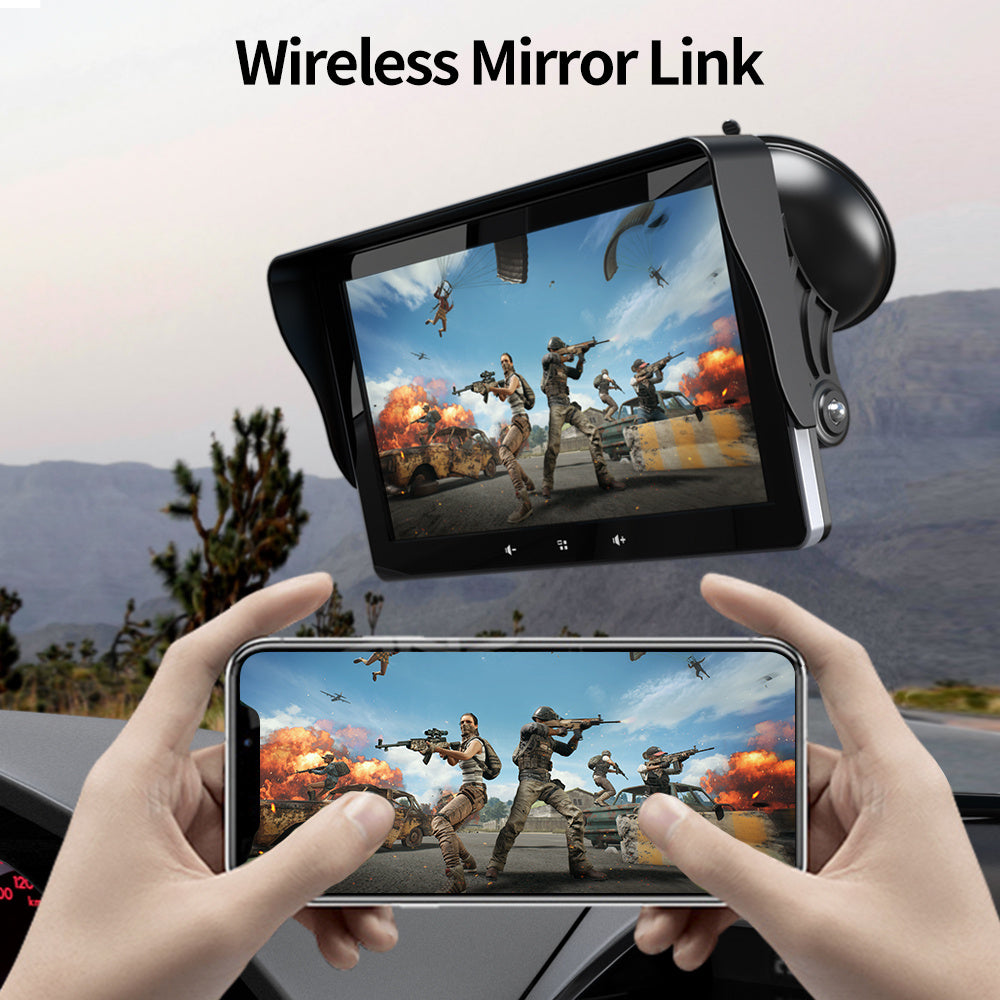 7 Car Wireless CarPlay Display Cigarette Lighter Interface Suction Cup Universal - HD Wireless Product #2