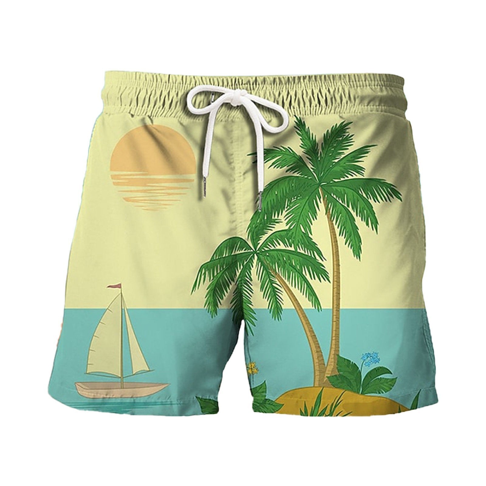 Summer Japanese Banana Leaf Beach 3D Digital Printing Beach Pants Men's Casual Shorts 49700640 f299 424b 84e9 8726df8ebcc2 6f