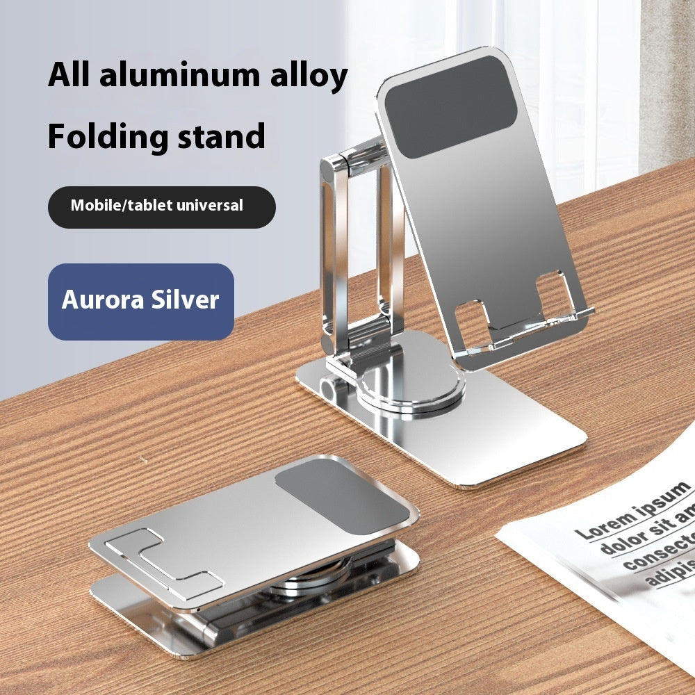 Metal Aluminum Alloy Rotating Mobile Phone Bracket Foldable Desktop - 图片 22