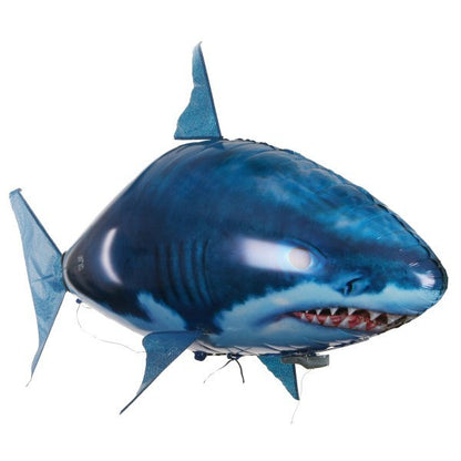 Remote Control Shark Toy Air Swimming Fish Infrared Flying RC Airplanes Balloons 498323796123
