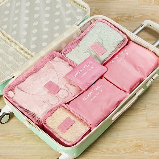 Durable Waterproof Nylon Packing Cube Travel Organizer Bag 4987660814809