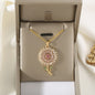 Women's Fashion Sun Flower Pendant Necklace 499ca187 a33e 4abd 8773 b17ec760b5a7