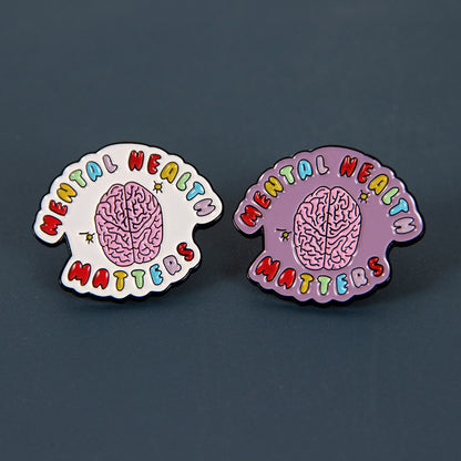 Mental Health Problem Gentle Body Organ Shape Brooch 49a9ac9f 1c6f 4da7 8988 7a4b537cc314