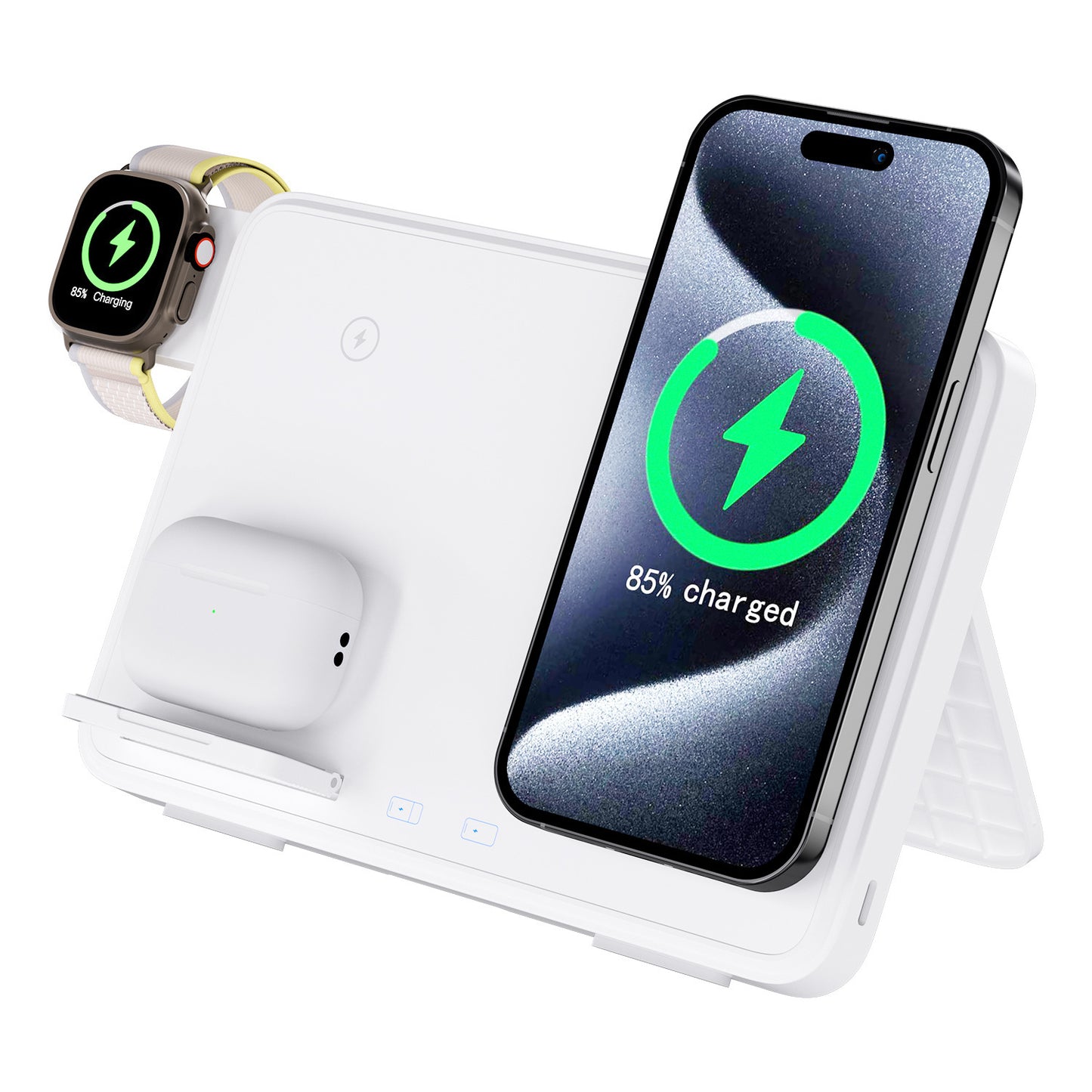 15W Three-in-one Wireless Charger - 图片 4
