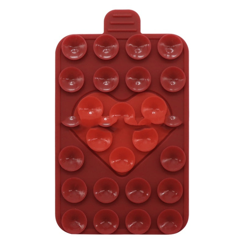 Double Sided Silicone Suction Cup Phone Case Holder - 图片 4