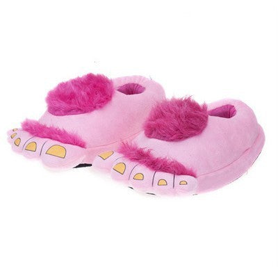 Creative Hobbit Plush Cotton Slippers Men's Plus Size Package Root New Platform Warm Shoes 49d1b691 cdff 4dca b108 6d949c7cc2
