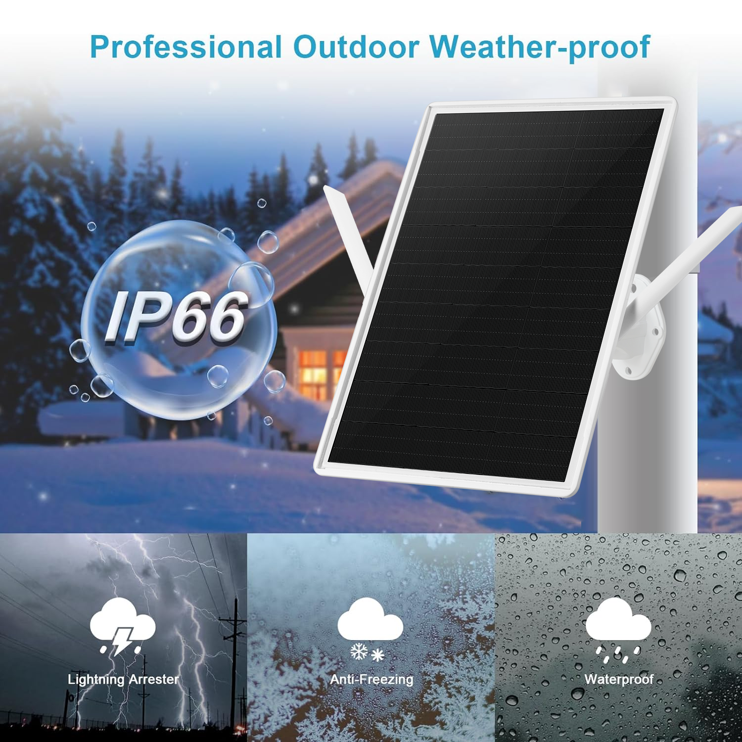 4G Solar Router 15W 25000mAh WiFi repeater IP66 Waterproof Ultra Long Standby 7 Days - HD Wireless Product #2