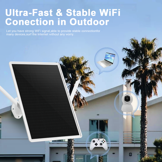 4G Solar Router 15W 25000mAh WiFi repeater IP66 Waterproof Ultra Long Standby 7 Days - HD Wireless Product #1