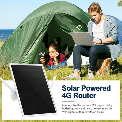 4G Solar Router 15W 25000mAh WiFi repeater IP66 Waterproof Ultra Long Standby 7 Days - HD Wireless Product #5