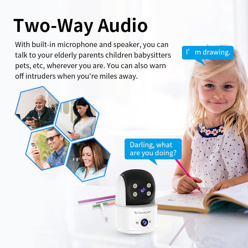 Smart Home Guardian: STARCAM C996DR Indoor Dual - Lens PT Camera 4 40a63273 883c 43a5 9b2a db3db0a4f69d