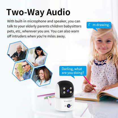Smart Home Guardian: STARCAM C996DR Indoor Dual - Lens PT Camera 4 40a63273 883c 43a5 9b2a db3db0a4f69d