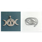 Triple Moon Celtic Knot Pendant Necklace 4a01c0e7 f99f 450c 8143 19484da630d8