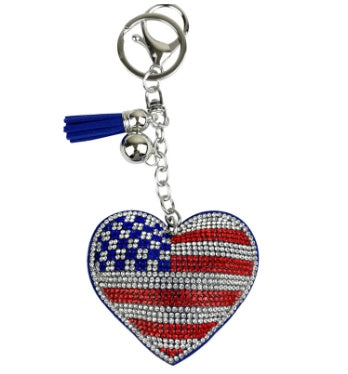 Peach Heart Hot Rhinestone Leather Advertising Keychain 4a02cb67 86d3 444f b6e7 3bcf15d841ea