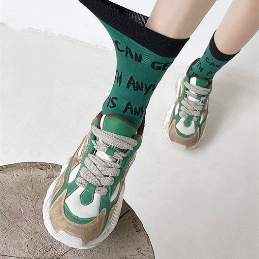 Green Women's Spring And Autumn Stockings 4a2cceeb 03f0 41e5 9bcc 81acc81ef4fd