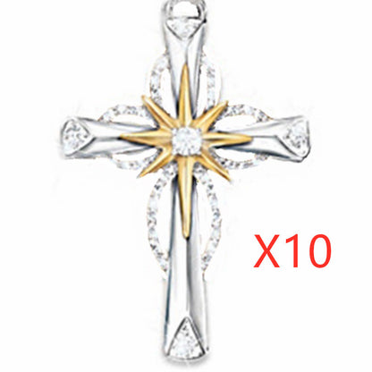 Octagonal star cross pendant 4a6549b1 dc08 49c7 bb79 72a6be7fa95c