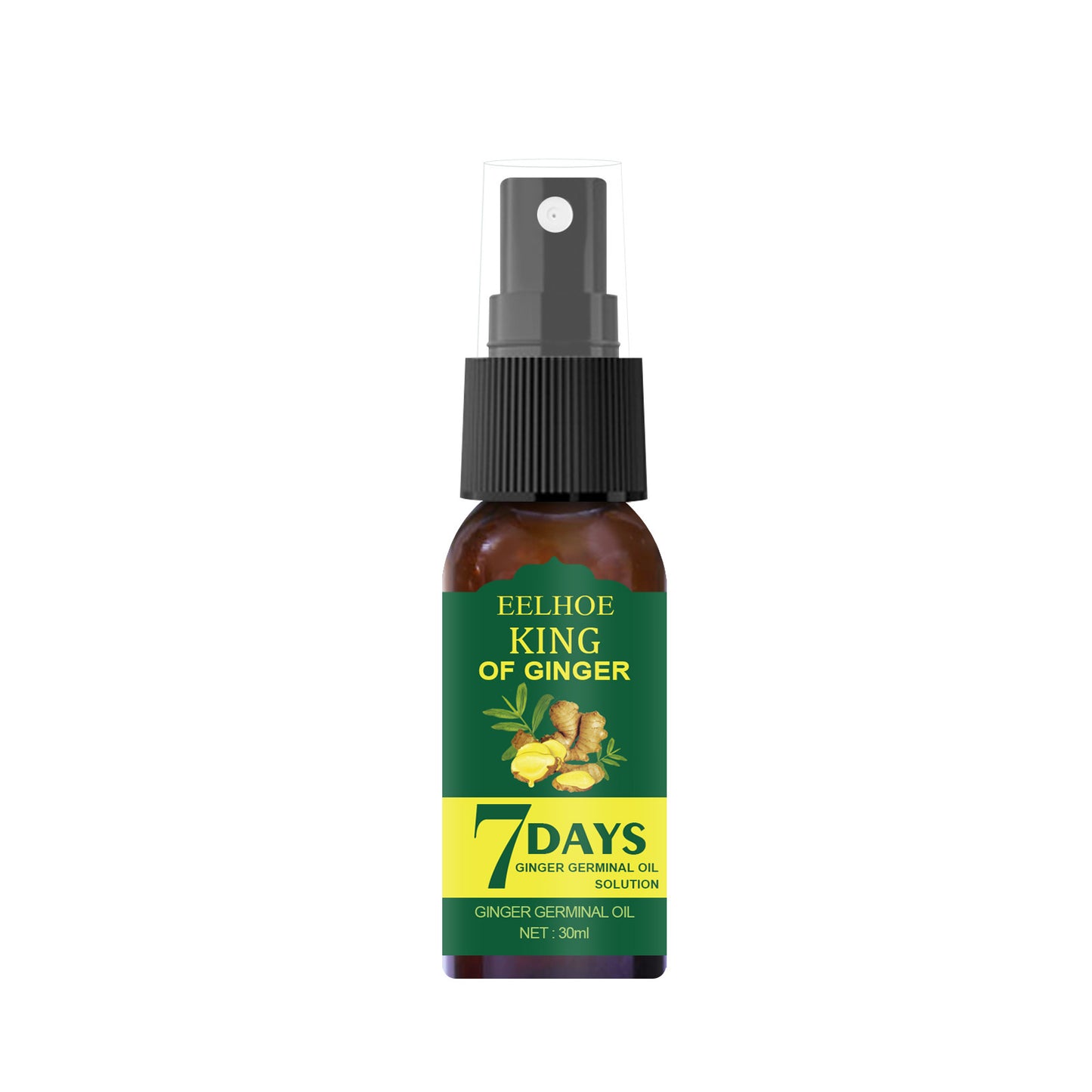 EELHOE Foreign Trade Cross-border Ginger Nutrition Spray Ginger Hair Root Spray Moisturizing Hair Hair Care Spray Spray 4a697